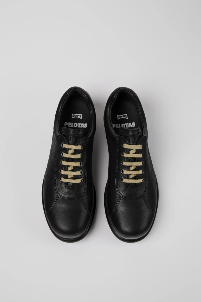 Pelotas Black Vegetable Tanned Leather Shoes For Men 6 Pelotas Black Vegetable Tanned Leather Shoes For Men - Image 4