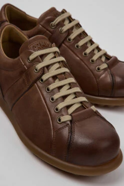 Pelotas Light Brown Vegetable Tanned Leather Shoes