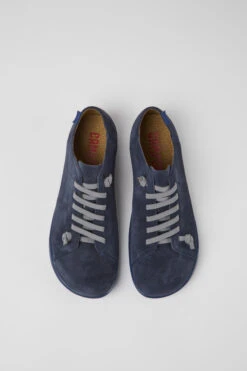 Peu Blue Nubuck Shoes For Men -MK store 17665 260 CF