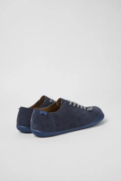 Peu Blue Nubuck Shoes For Men -MK store 17665 260 TF