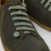 Peu Green-gray Nubuck Shoes For Men
