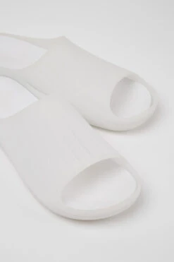 Wabi White Monomaterial Sandals For Men