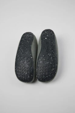 Wabi Green Wool Slippers For Men -MK store 18811 106 SF