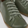 Peu Green Leather Shoes For Women -MK store 20848 223 DF