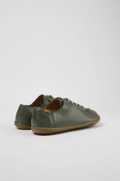 Peu Green Leather Shoes For Women -MK store 20848 223 TF