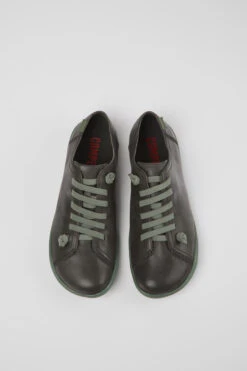 Peu Gray Leather Shoes For Women -MK store 20848 226 CF
