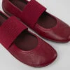 Right Deep Red Shoe For Women -MK store 21595 175 DF