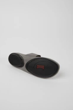 Right Gray Nubuck Ballerina Flats For Women -MK store 21595 213 SF