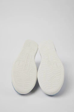 Uno Blue Nubuck And Leather Sneakers For Women -MK store 21815 070 SF