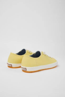 Peu Rambla Yellow Textile Sneakers For Women -MK store 21897 081 TF
