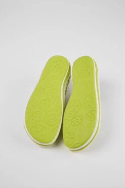 Peu Rambla Green And White Textile Sneakers For Women -MK store 21897 083 SF