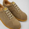 Pelotas Beige Leather Shoes For Women