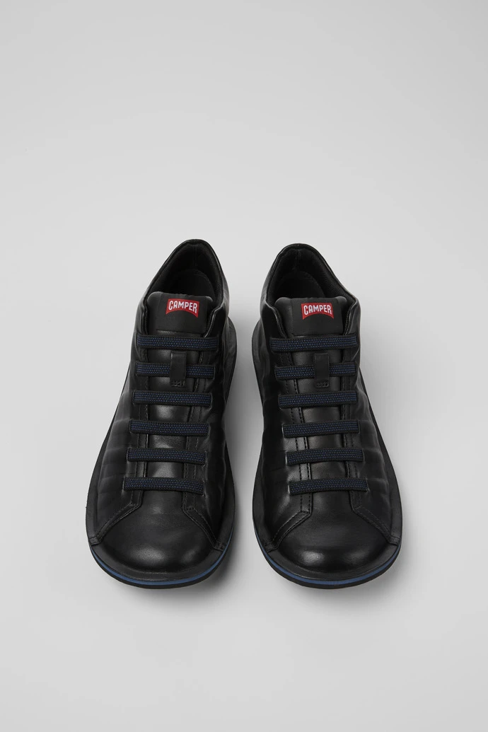 Beetle Black Leather Ankle Boots For Men 6 Beetle Black Leather Ankle Boots For Men - Image 4