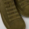 Beetle Green Nubuck Sneakers For Men -MK store 36791 064 DF