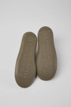 Beetle Green Nubuck Sneakers For Men -MK store 36791 064 SF