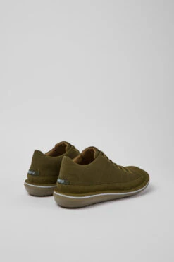 Beetle Green Nubuck Sneakers For Men -MK store 36791 064 TF