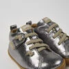 Peu Gray Leather Shoes For Kids -MK store 80153 097 DF