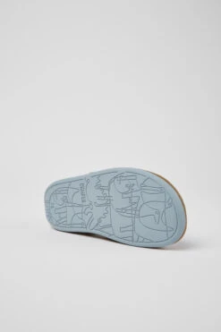 Bicho Green Leather Sandals For Kids -MK store 80177 066 SF