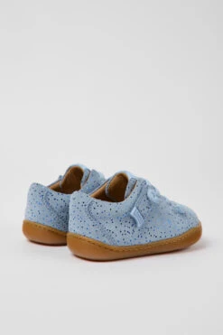 Peu Blue Nubuck Shoes For Kids -MK store 80212 102 TF