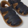Bicho Navy Blue Leather Sandals For Kids 2 Bicho Navy Blue Leather Sandals For Kids -MK store 80372 068 DF