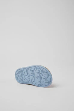 Bicho Red Leather Sandals For Kids -MK store 80372 071 SF