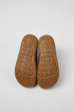 Peu Green Leather Ankle Boots For Kids -MK store 90019 104 SF