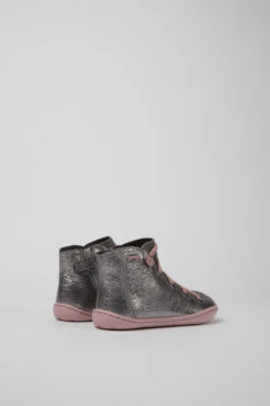 Peu Silver Leather And Nubuck Boots -MK store 90085 088 TF