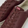 Runner Burgundy Leather Sneakers