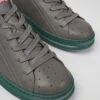 Runner Gray Leather Sneakers For Men -MK store K100226 122 DF