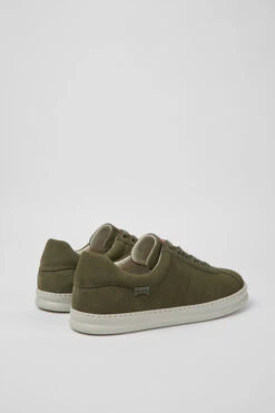 Runner Green Nubuck Sneakers For Men -MK store K100227 059 TF