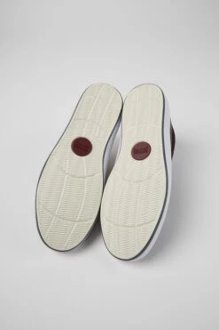 Andratx Dark Brown Leather Sneakers For Men -MK store K100231 018 SF