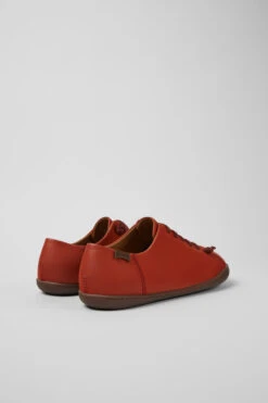 Peu Red Leather Shoes For Men -MK store K100249 048 TF