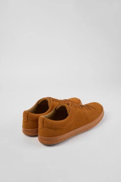 Chasis Brown Nubuck Shoes For Men 9 Chasis Brown Nubuck Shoes For Men -MK store K100373 042 TF