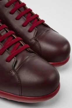 Pelotas XLite Burgundy Leather Shoes For Men