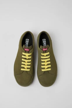 Peu Touring Green Nubuck Sneakers For Men -MK store K100479 037 CF