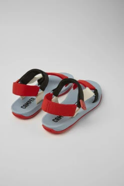 Match Red, White, And Black Recycled PET Sandals For Men -MK store K100539 018 TF