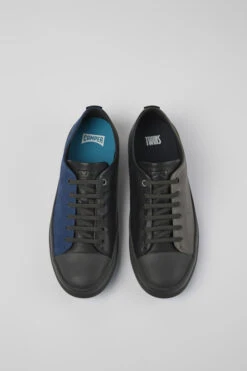 Twins Multicolored Leather And Nubuck Shoes For Men -MK store K100550 022 CF