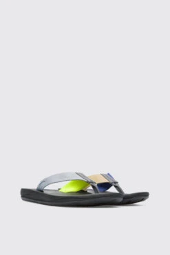 Twins Men’s Multi-colored Textile Sandal