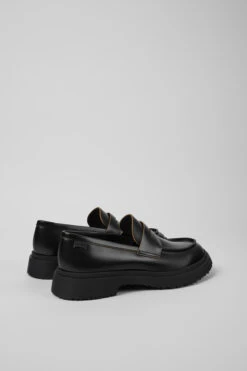 Walden Black Leather Loafers 9 Walden Black Leather Loafers -MK store K100633 007 TF