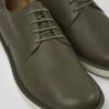 Wagon Green Leather Shoes For Men -MK store K100669 016 DF