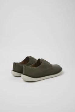 Wagon Green Leather Shoes For Men 9 Wagon Green Leather Shoes For Men -MK store K100669 016 TF