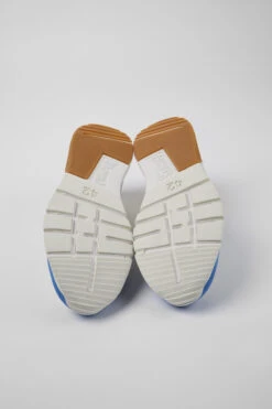 Drift Blue And White Recycled Polyester Sneakers For Men -MK store K100707 020 SF