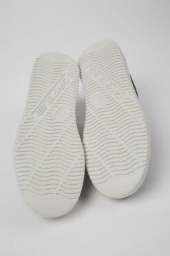 Twins Brown Leather And Nubuck Sneakers For Men -MK store K100743 034 SF