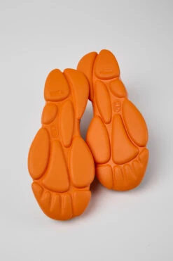 Karst Black And Orange Leather Shoes For Men -MK store K100769 005 SF