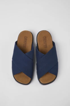 Brutus Sandal Blue Recycled Cotton Sandals For Men -MK store K100776 011 CF