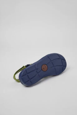 Match Blue And Yellow Textile Sandals For Men -MK store K100781 008 SF