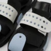 Set Black And White Leather Sandals For Men -MK store K100799 001 DF