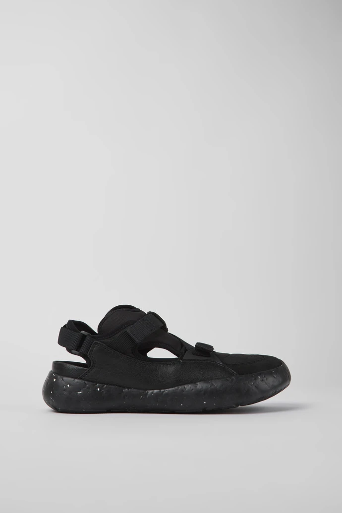 Peu Stadium Black Semi-open Sneakers For Men 4 Peu Stadium Black Semi-open Sneakers For Men - Image 2