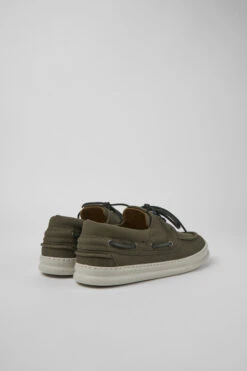 Runner Green Textile Sneakers For Men -MK store K100804 005 TF