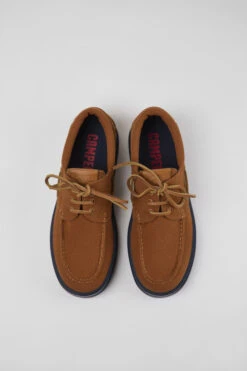 Runner Brown Textile Sneakers For Men -MK store K100804 008 CF